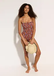 Bandeau-badedrakt med multiway-stropper, bonprix