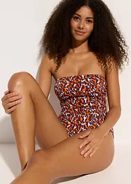 Bandeau-badedrakt med multiway-stropper, bonprix