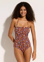 Bandeau-badedrakt med multiway-stropper, bonprix