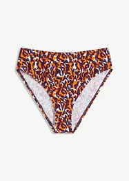 High Waist-bikinitruse med høy benskjæring, bonprix