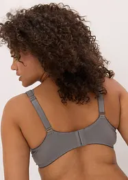 BH med bøyle og økologisk bomull (3-pack), bonprix