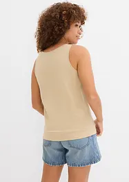 Singlet i 100% økologisk bomull (2-pack), bonprix