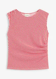 Topp med drapering, bonprix