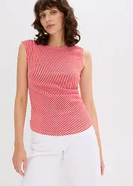 Topp med drapering, bonprix