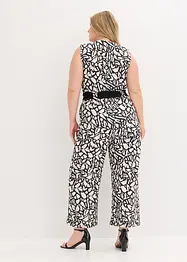 Jumpsuit med trykk, bonprix