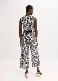 Jumpsuit med trykk, bonprix