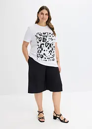 T-skjorte med leopardtrykk, bonprix