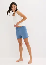 Kort nattshorts i 100% økologisk bomull (3-pack), bonprix