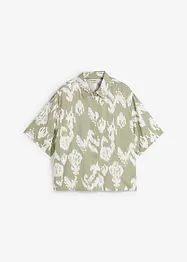 Viskosebluse med folklore trykk, bonprix