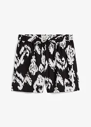 Shorts i viskose med komfortlinning, bonprix