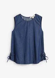 Denimbluse i økologisk bomull, bonprix