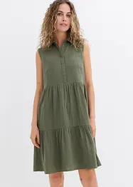 Tunikakjole i lett musselin, bonprix