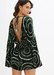 Kort jumpsuit i lett viskose, bonprix