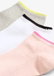 Ankelsokker med økologisk bomull (6-pack), bonprix