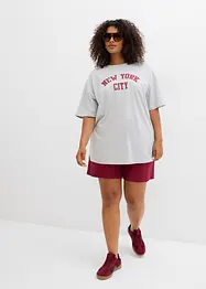 Oversized topp i 100% økologisk bomull, bonprix