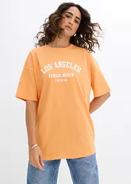 Oversized topp i 100% økologisk bomull, bonprix