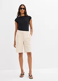 Bermudashorts med legg av viskosemiks, bonprix