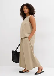 Blusetopp i 100% bomull, bonprix