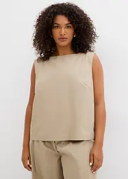 Blusetopp i 100% bomull, bonprix