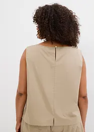 Blusetopp i 100% bomull, bonprix