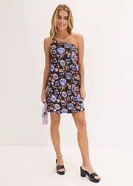 Minikjole med one-shoulder, bonprix