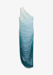 One shoulder-kjole med meshinnfelling, bonprix