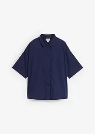 Oversized bluse av ren bomull, bonprix