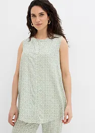 Lang bluse i myk viskose, bonprix