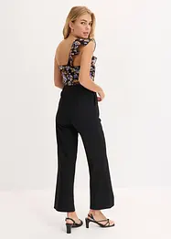 One shoulder jumpsuit av lett viskose, bonprix