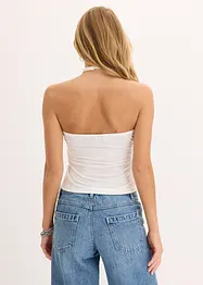 Halterneck-topp med cut-out, bonprix