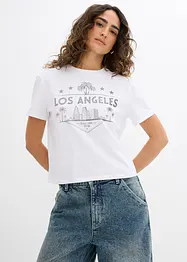 Kort T-skjorte av jersey, bonprix