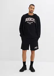 T-skjorte og shorts i formstabil, økologisk bomull (2-delt sett), bonprix