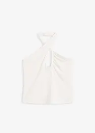 Halterneck-topp med cut-out, bonprix