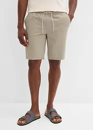 Pull on-bermudashorts i 100% bomull, Regular Fit, bonprix