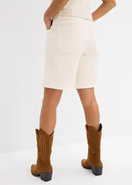 Bermudashorts i denim Mid Waist, bonprix