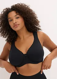 Minimizer T-skjorte-BH med spiler og økologisk bomull (2-pack), bonprix