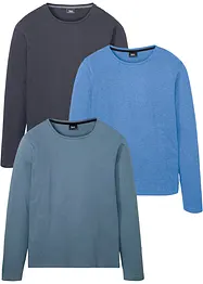 Langermet overdel (3-pack), bonprix