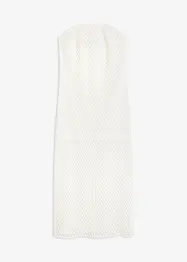 Off shoulder-kjole med blonder, bonprix