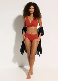 Bustier-bikinioverdel med V-utringning, bonprix