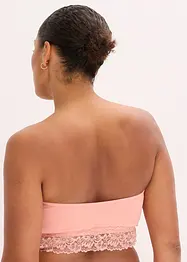 Bandeau-BH med økologisk bomull (2-pack), bonprix