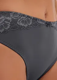 Maxitruse med delikat blonde, bonprix