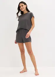Shorty-pyjamas av lett, mykt materiale, bonprix