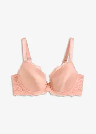 Push up-BH i glinsende materiale, bonprix