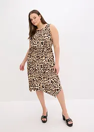 Jerseykjole med print, bonprix