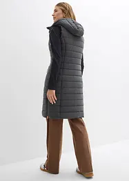 Lang, vattert vest, bonprix