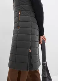 Lang, vattert vest, bonprix