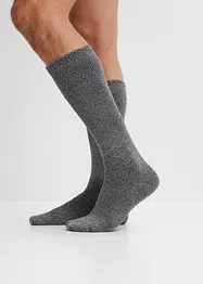 Termo-knestrømper  med myk frotté på innsiden (3-pack), bonprix