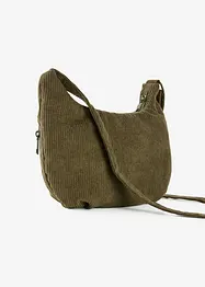 Skulderveske i kordfløyel, bonprix