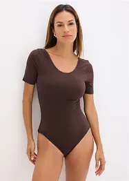 Body med korte ermer og bomull, bonprix