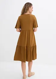 Jerseykjole i 100% bomull, bonprix